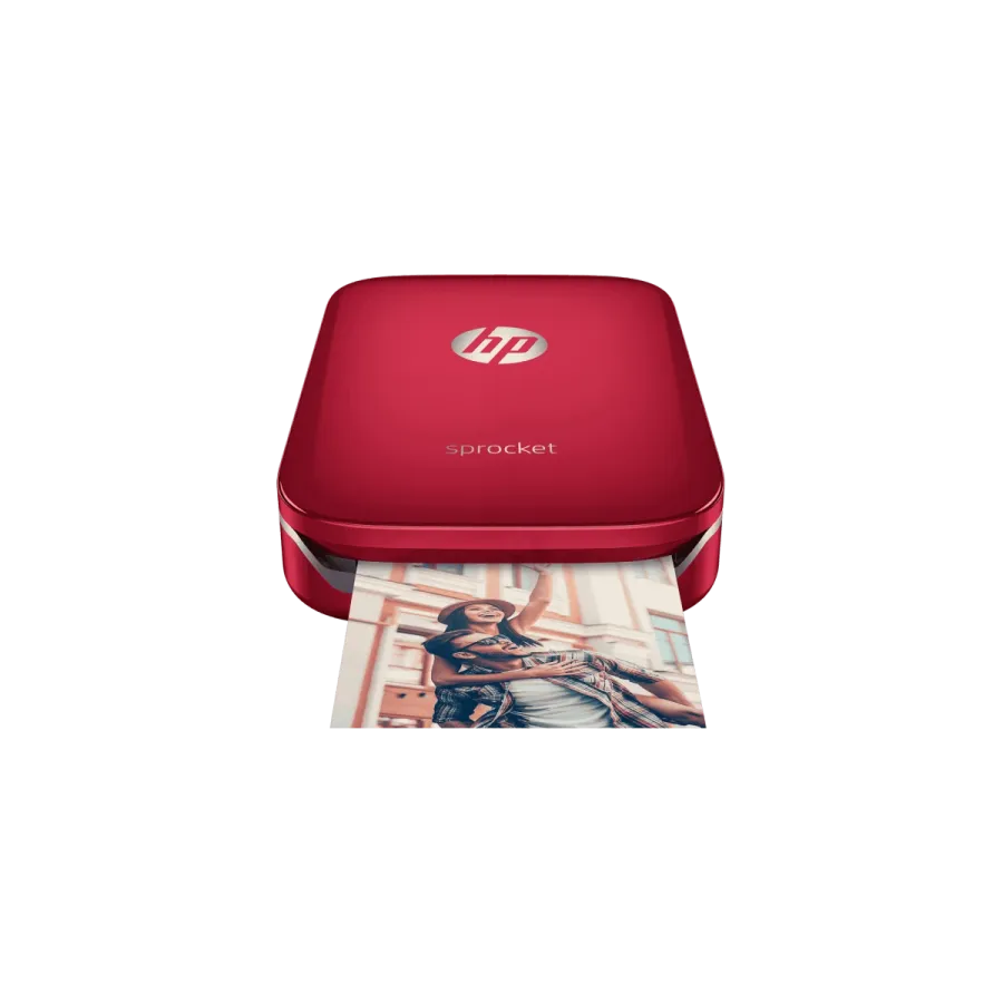 HP Sprocket Foto Yazıcı Kırmızı Fotoğraf Yazıcıları