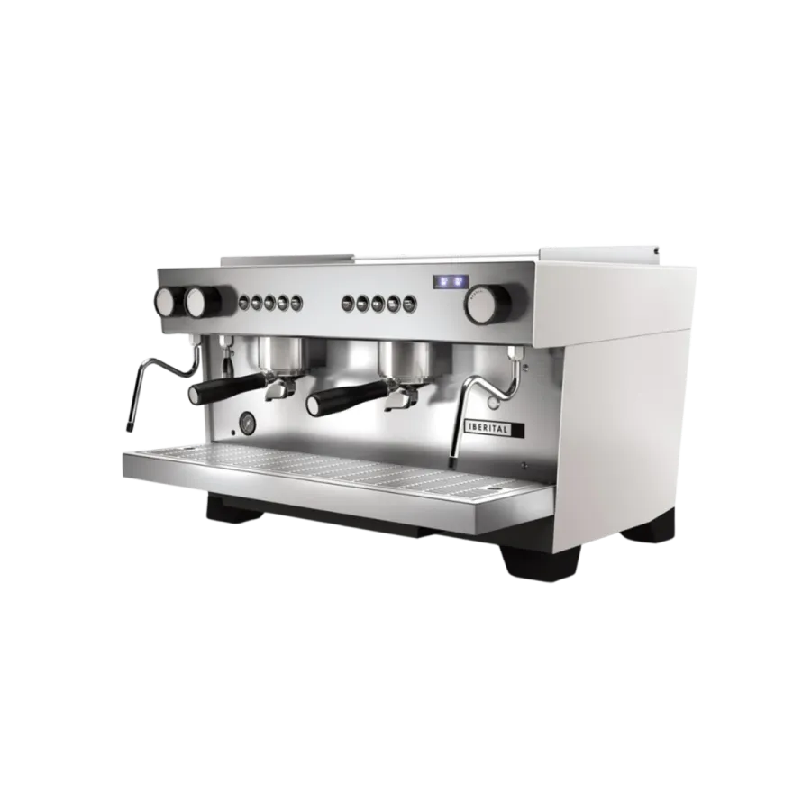 Iberital Referent Beyaz İki Gruplu Beyaz Espresso Makinesi