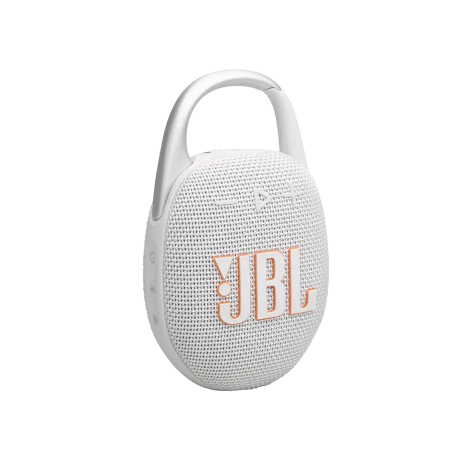 JBL Clip5 Bluetooth Hoparlör IP67 Beyaz Hoparlör