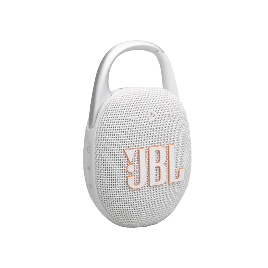 JBL Clip5 Bluetooth Hoparlör IP67 Beyaz Hoparlör