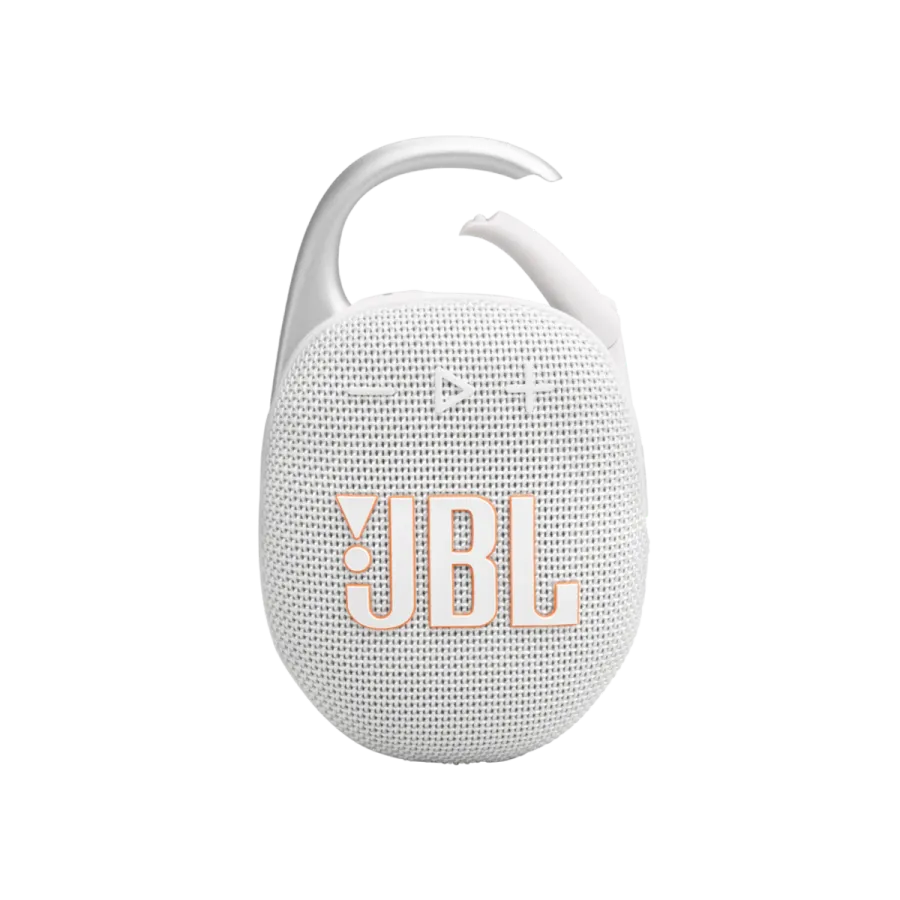 JBL Clip5 Bluetooth Hoparlör IP67 Beyaz Hoparlör