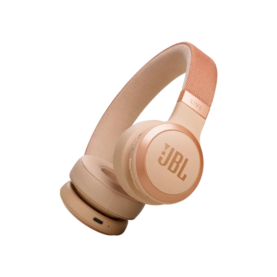 JBL Live 670 BT,Wireless Kulaklık,OE BEJ Kulaklık