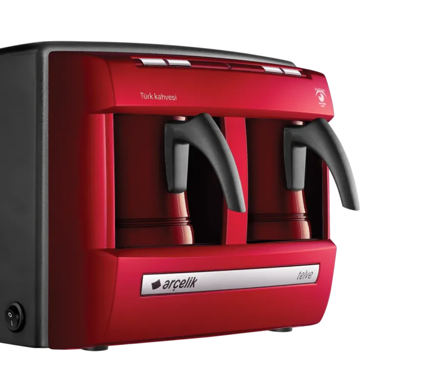 K 3190 P Lal Telve Türk Kahve Makinesi