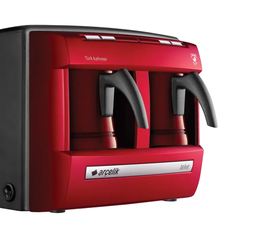 K 3190 P Lal Telve Türk Kahve Makinesi