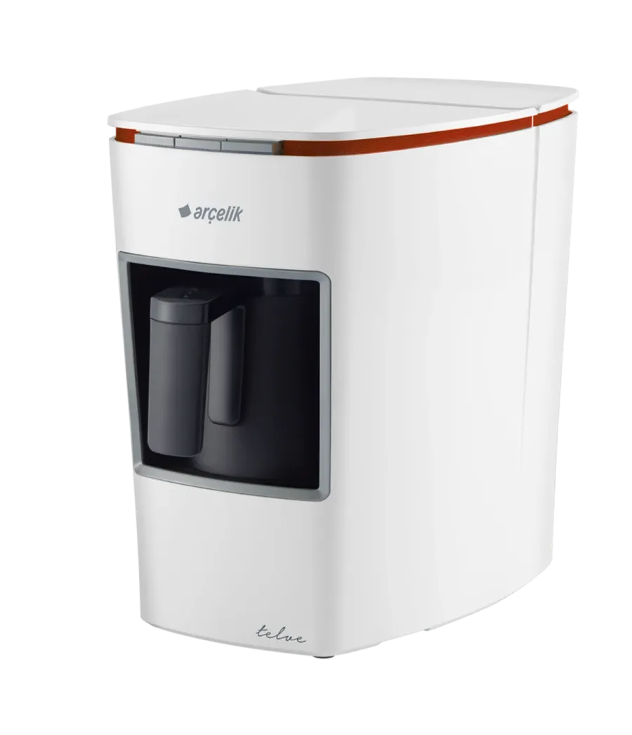 K 3400 Beyaz Telve Türk Kahve Makinesi