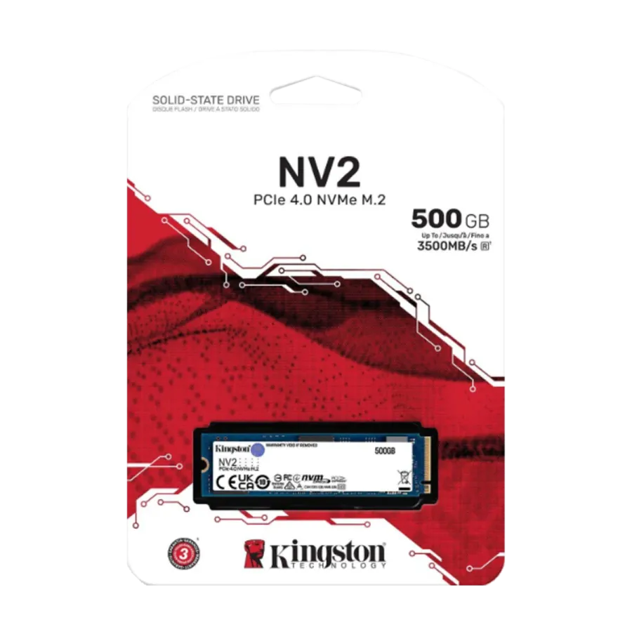 Kingston 500 GB Dahili SSD - SNV2S/500G Bilgisayar Çevre Birimleri