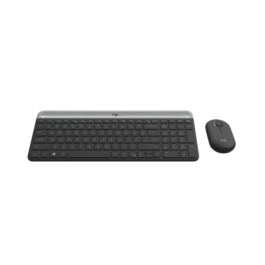 Logitech MK470 W Klavye+Mouse set Siyah Bilgisayar Çevre Birimleri