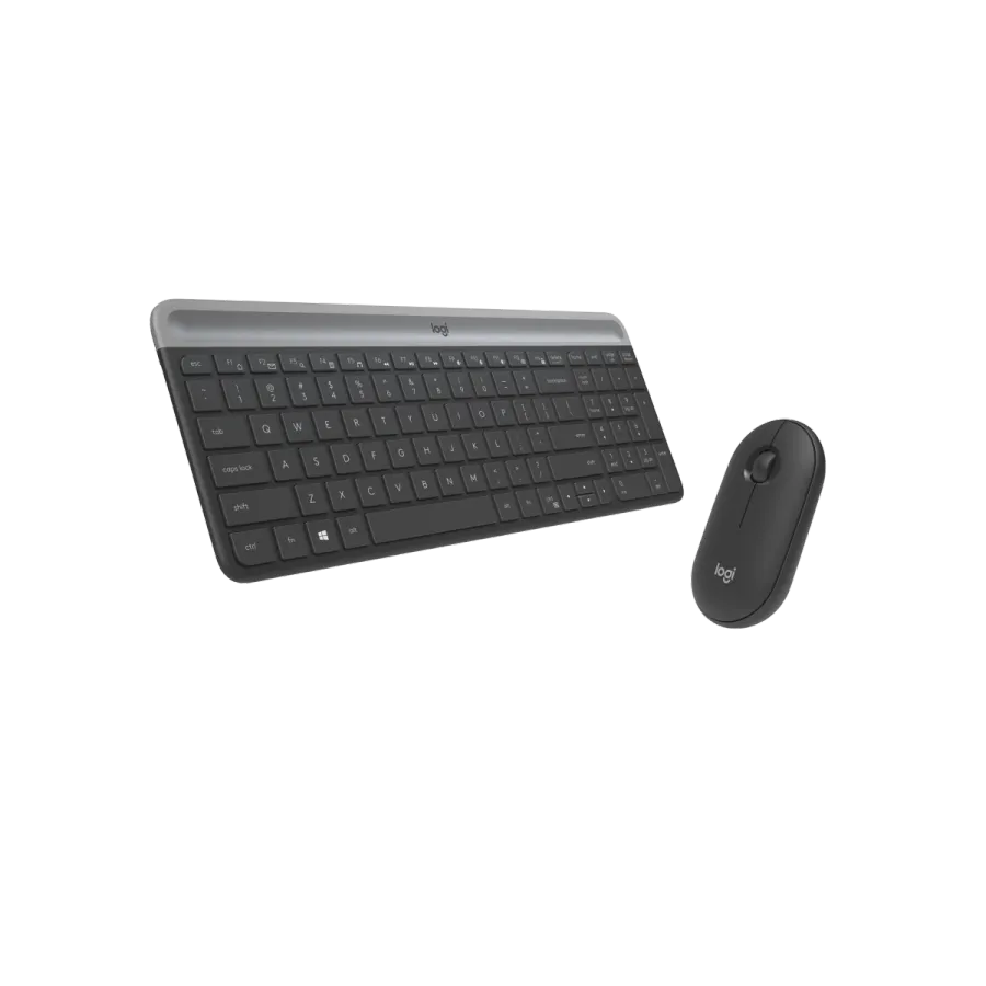 Logitech MK470 W Klavye+Mouse set Siyah Bilgisayar Çevre Birimleri