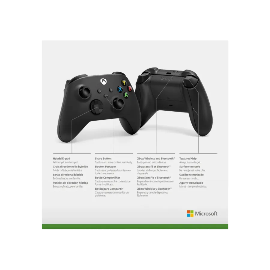 Microsoft Xbox Cntlr (Gen9) Carbon Black Oyun Konsolu Aksesuarları