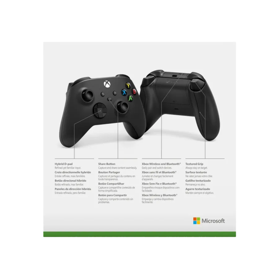 Microsoft Xbox Cntlr (Gen9) Carbon Black Oyun Konsolu Aksesuarları