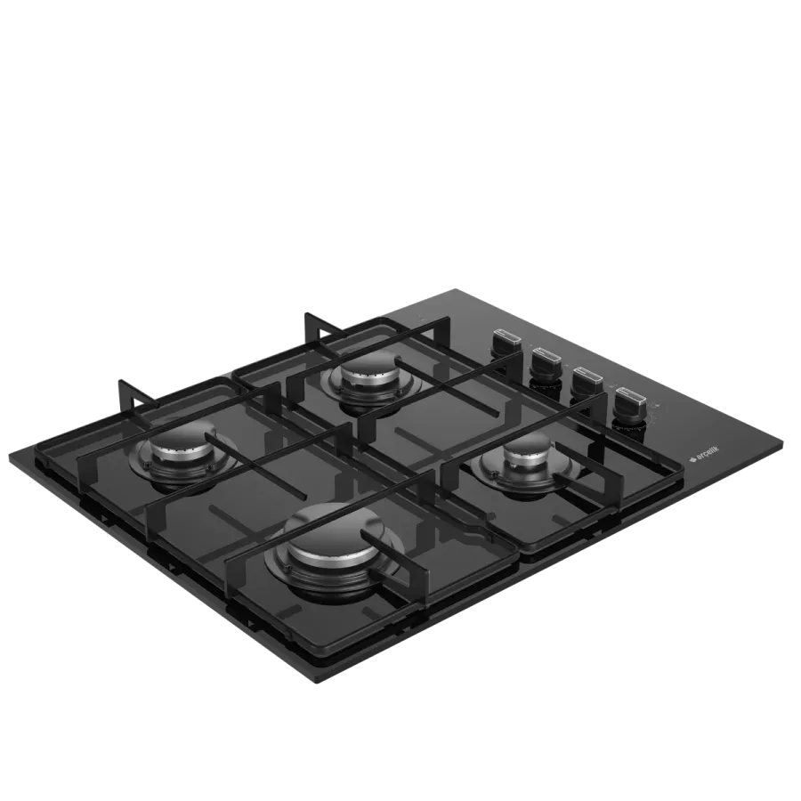 OCD D 651-1 EKS Gazlı Cam Tablalı Ocak