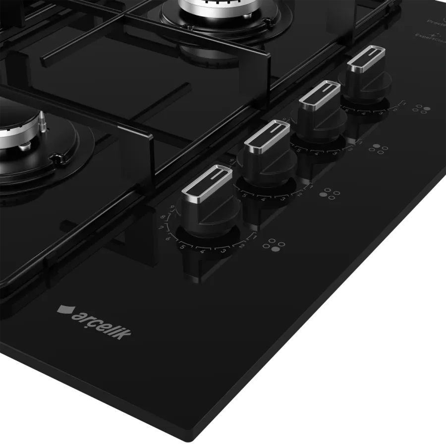 OCD D 651-1 EKS Gazlı Cam Tablalı Ocak