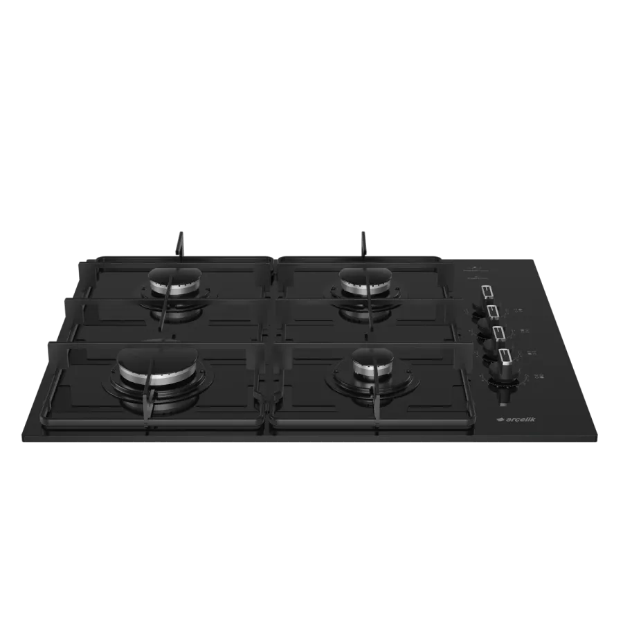 OCD D 651-1 EKS Gazlı Cam Tablalı Ocak