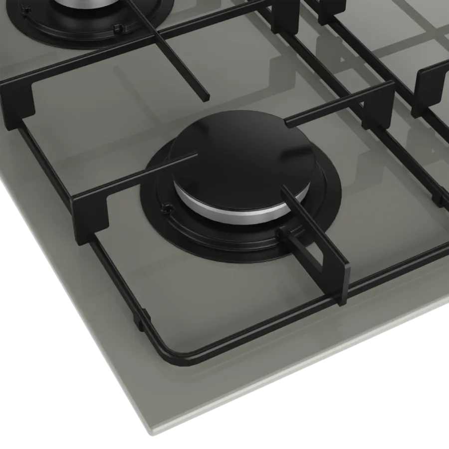 OCD D 651-2 EKG Gazlı Cam Tablalı Ocak