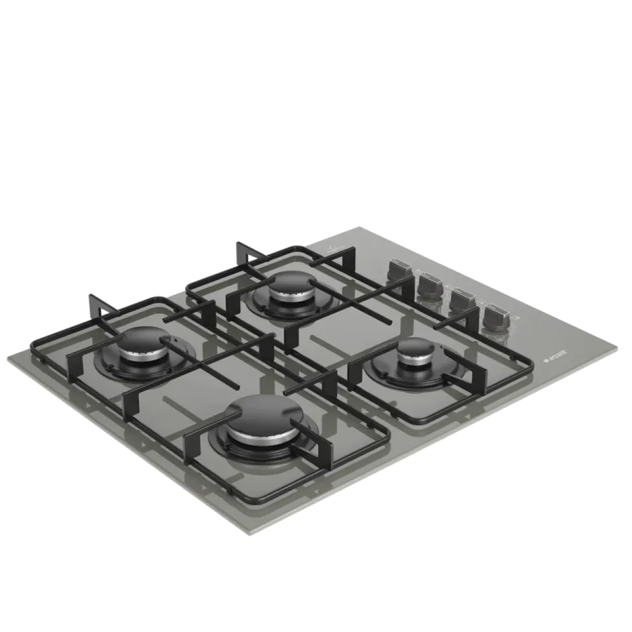 OCD D 651-2 EKG Gazlı Cam Tablalı Ocak