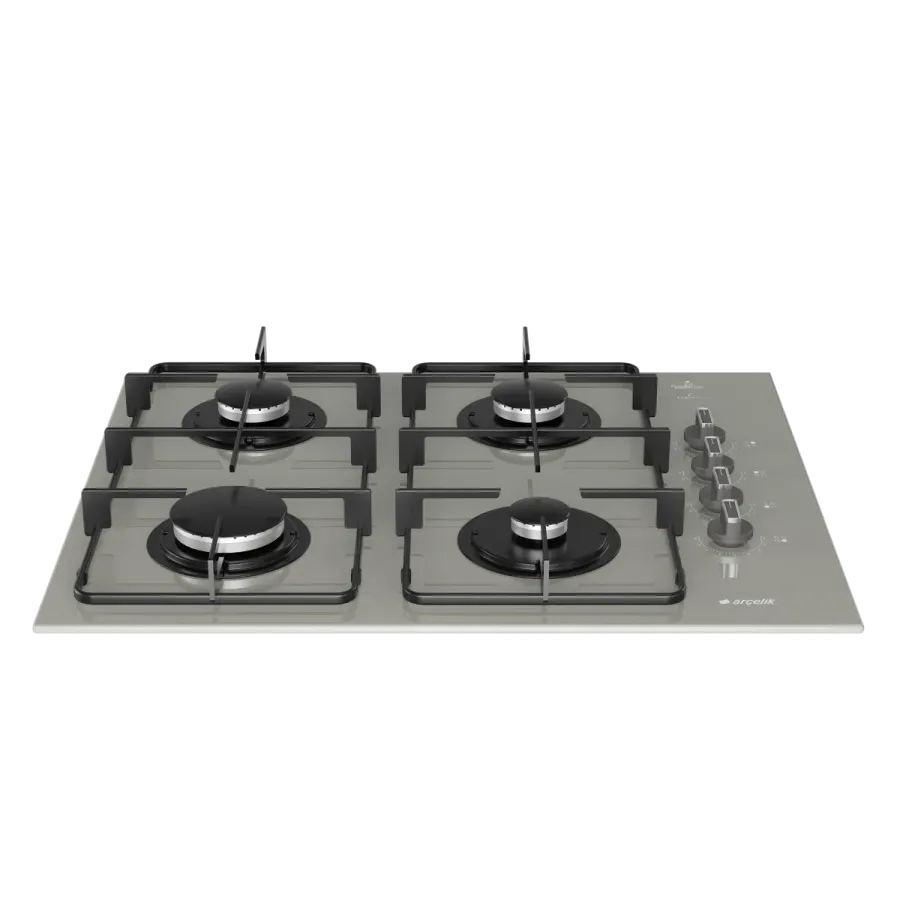 OCD D 651-2 EKG Gazlı Cam Tablalı Ocak