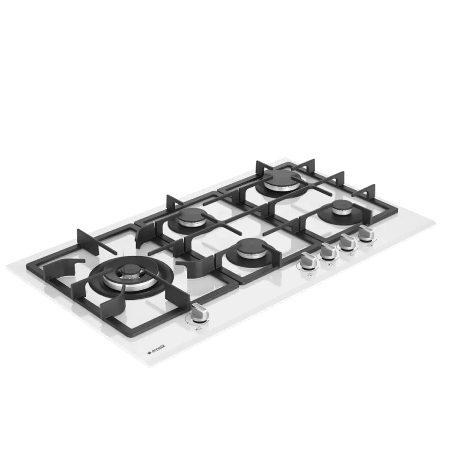 OCD D 902 DWB Gazlı Cam Tablalı Ocak