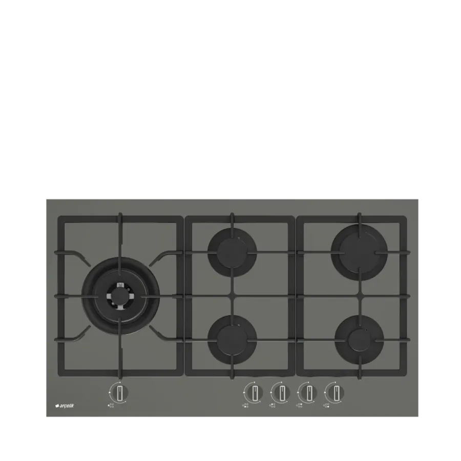 OCD D 902 DWG Gazlı Cam Tablalı Ocak