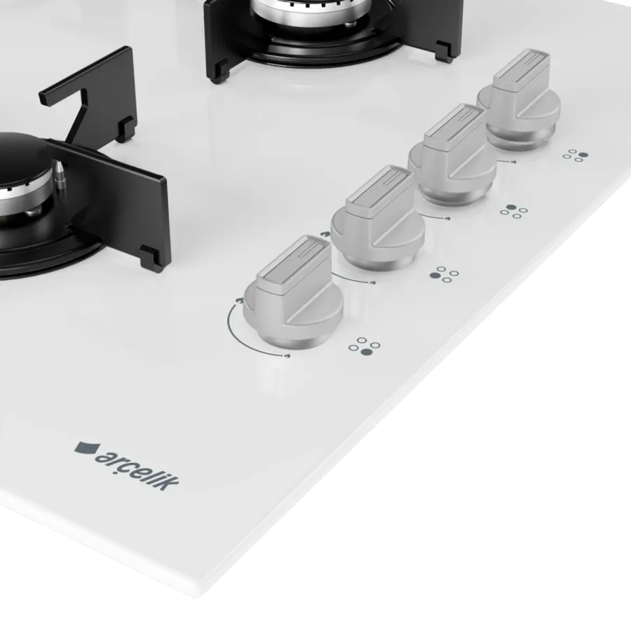 OCD T 601-1 EHB Gazlı Cam Tablalı Ocak