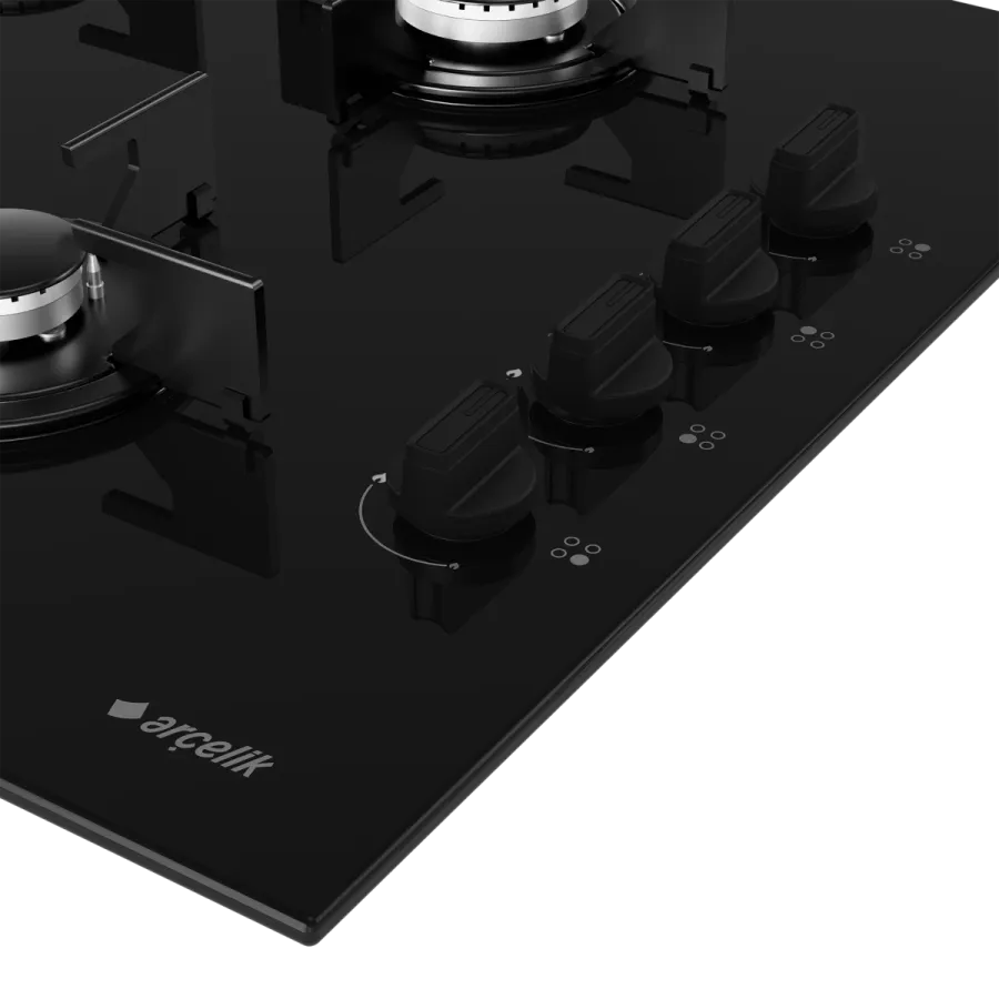 OCD T 601-1 ES Gazlı Cam Tablalı Ocak