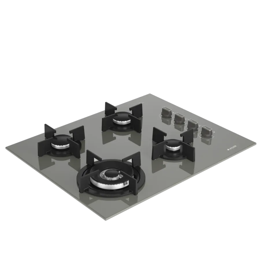 OCD T 651 DWG Fibona Serisi Gazlı Cam Tablalı Ocak