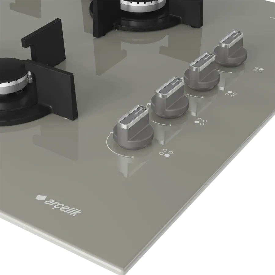 OCD T 651 DWG Fibona Serisi Gazlı Cam Tablalı Ocak