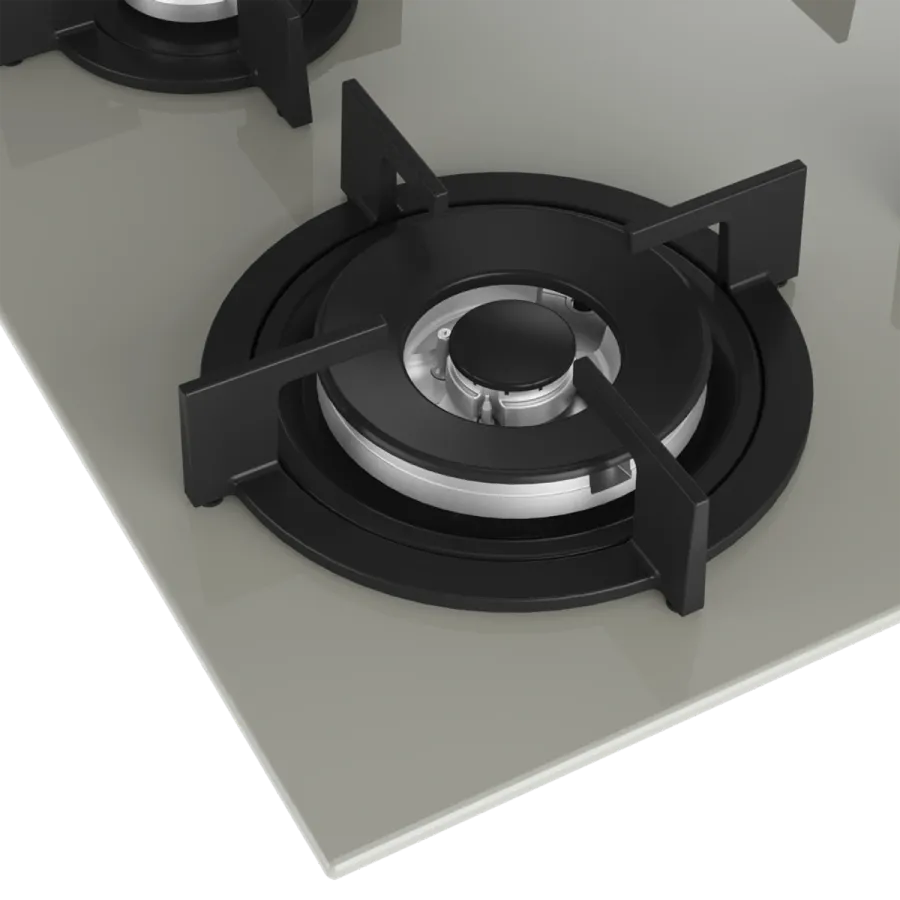 OCD T 651 DWG Fibona Serisi Gazlı Cam Tablalı Ocak