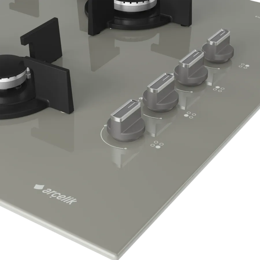 OCD T 651 DWG Fibona Serisi Gazlı Cam Tablalı Ocak