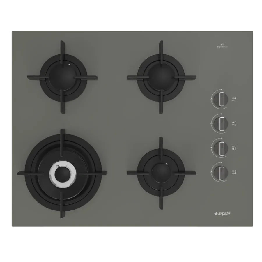 OCD T 651 DWG Fibona Serisi Gazlı Cam Tablalı Ocak