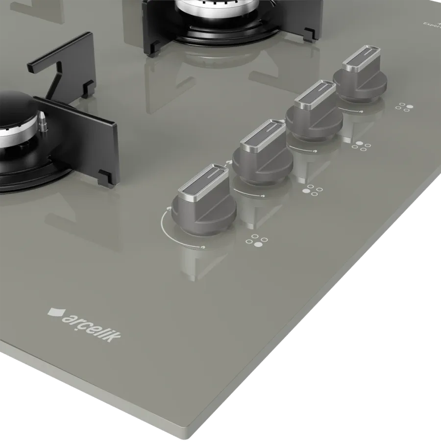 OCD T 651 EG Fibona Serisi Gazlı Cam Tablalı Ocak