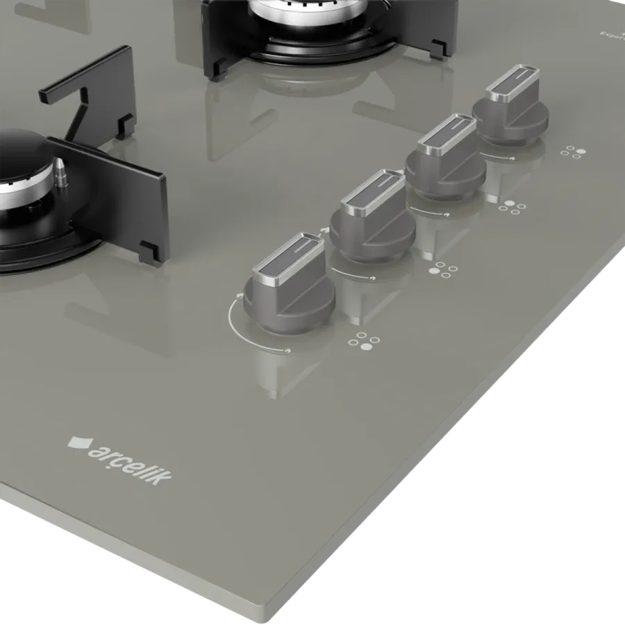 OCD T 651 EG Fibona Serisi Gazlı Cam Tablalı Ocak