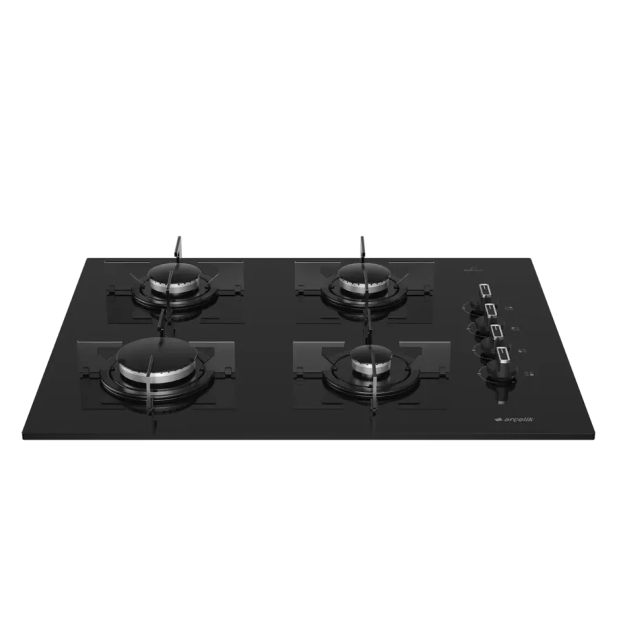 OCD T 651 ES Fibona Serisi Gazlı Cam Tablalı Ocak