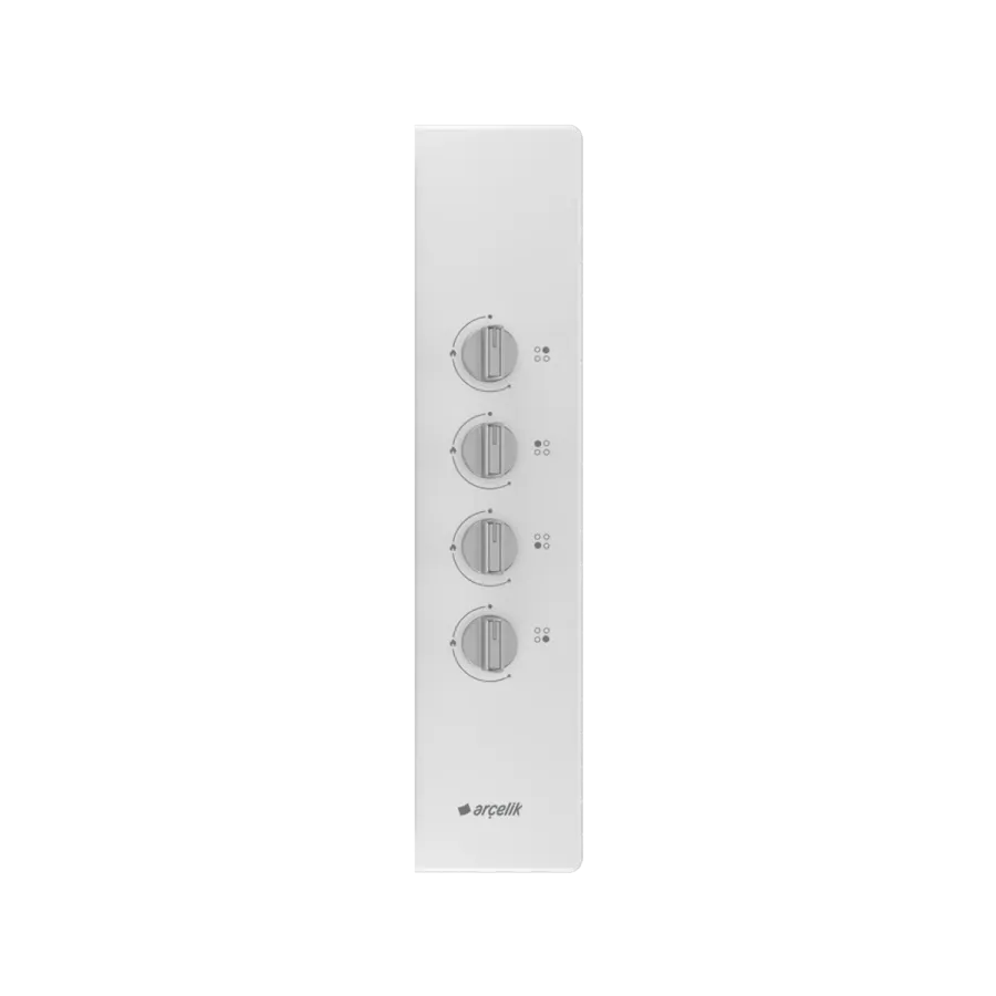 OMD D 611 EB Gazlı Metal Tablalı Ocak