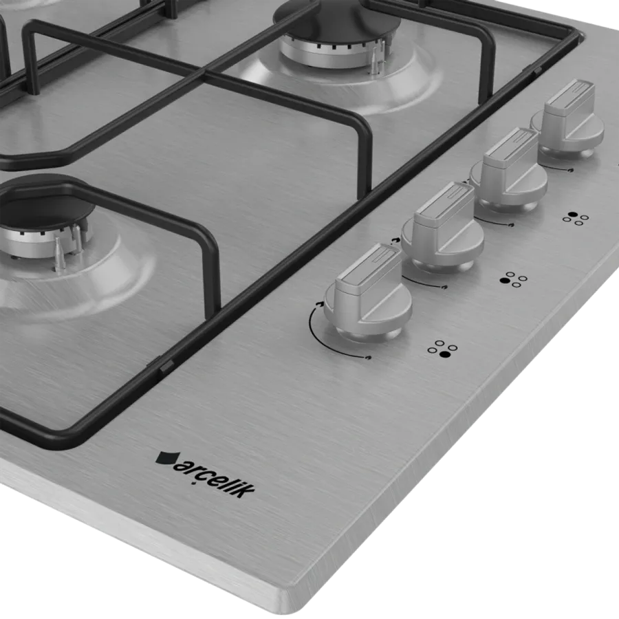 OMD D 611 EI Gazlı Metal Tablalı Ocak
