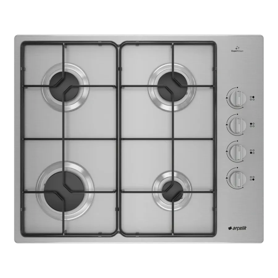 OMD D 611 EID Gazlı Metal Tablalı Ocak