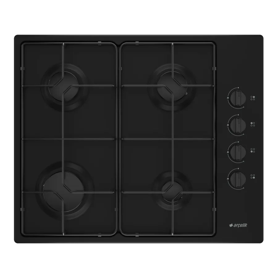 OMD D 611 ES Gazlı Metal Tablalı Ocak