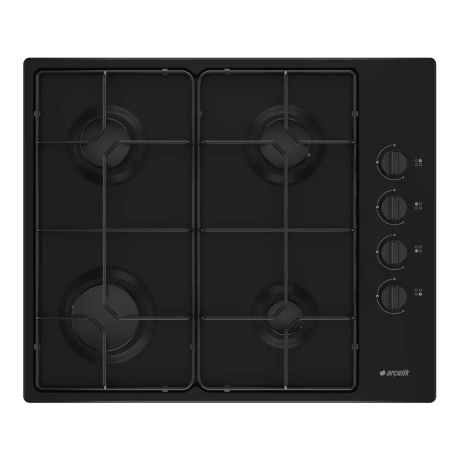 OMD D 611 ES Gazlı Metal Tablalı Ocak