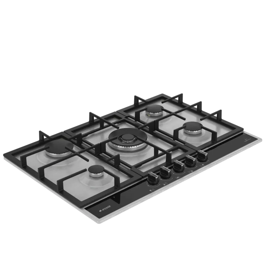 OMD D 752 DWI Gazlı Metal Tablalı Ocak