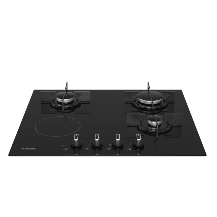 OXD T 602 ES Fibona Serisi Gazlı Cam Tablalı Ocak