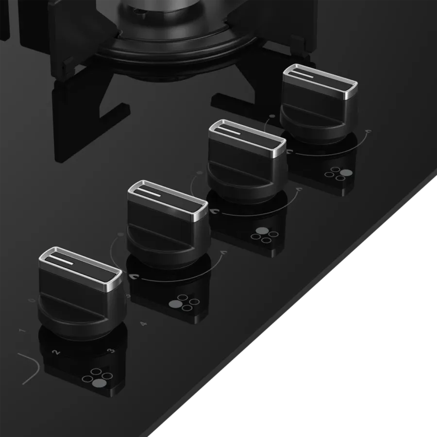 OXD T 602 ES Fibona Serisi Gazlı Cam Tablalı Ocak