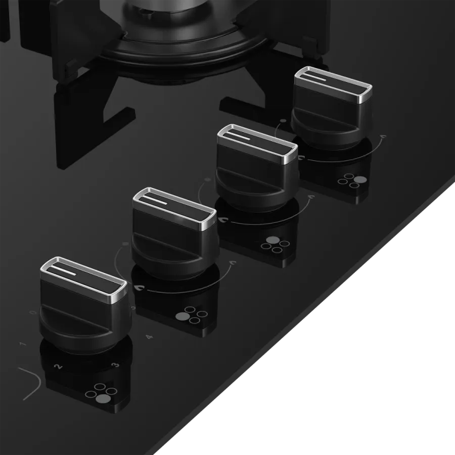 OXD T 602 ES Fibona Serisi Gazlı Cam Tablalı Ocak