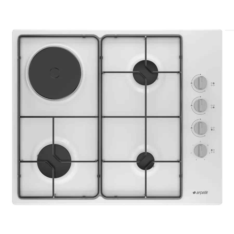 OXL D 611 EB Gazlı Metal Tablalı Ocak