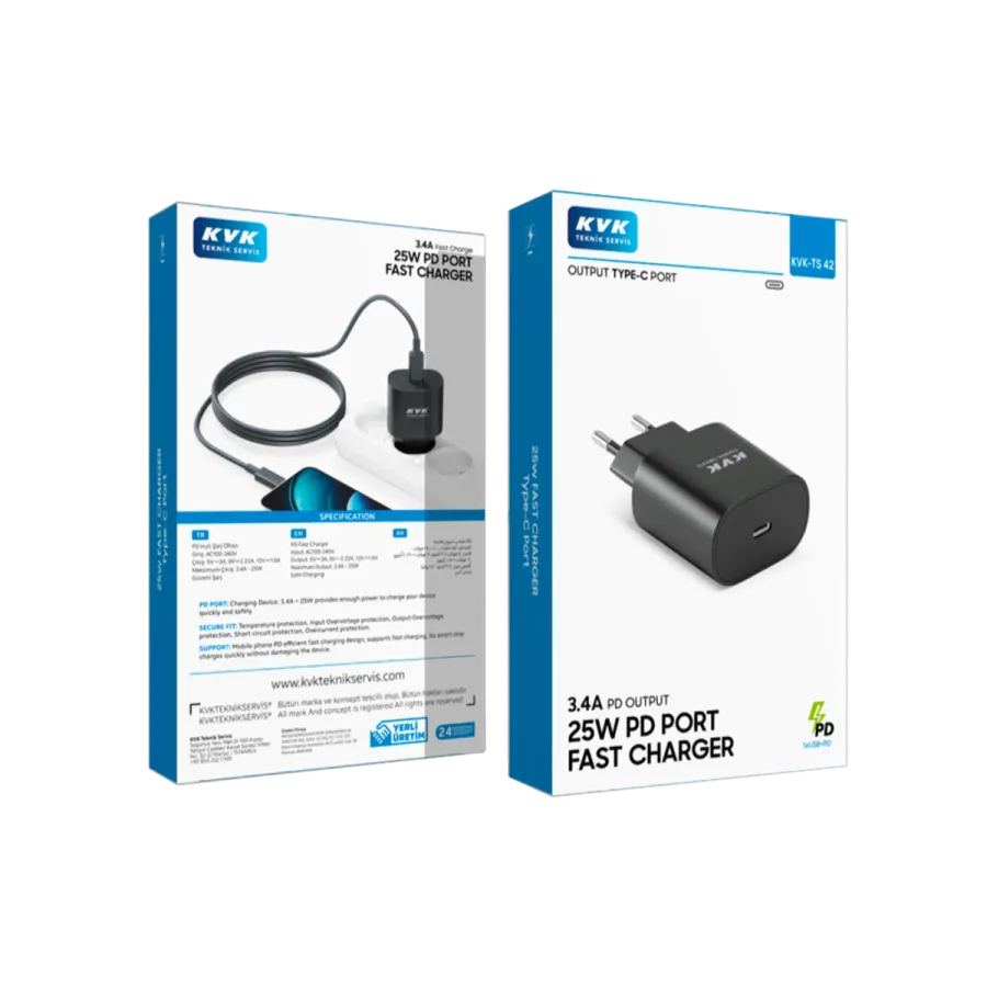 PD PORT FAST CHARGE 25 W Şarj Cihazları