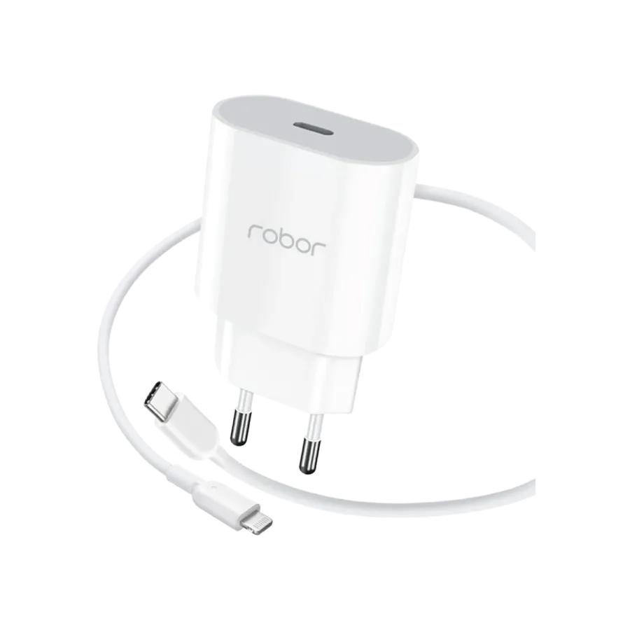 Robor Şarj Adap. R621 Usb-C Lightning 1m Cep Telefonu Aksesuar