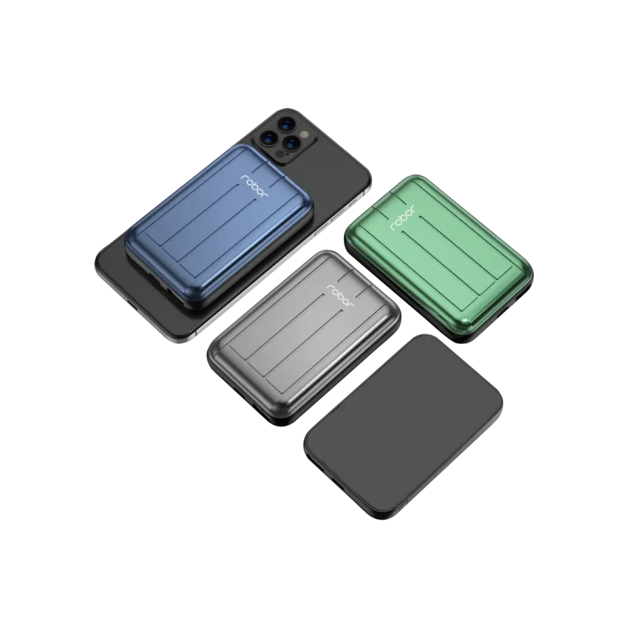 Robor Taşınab. Şarj R650 5000mAh Yeşil Cep Telefonu Aksesuar