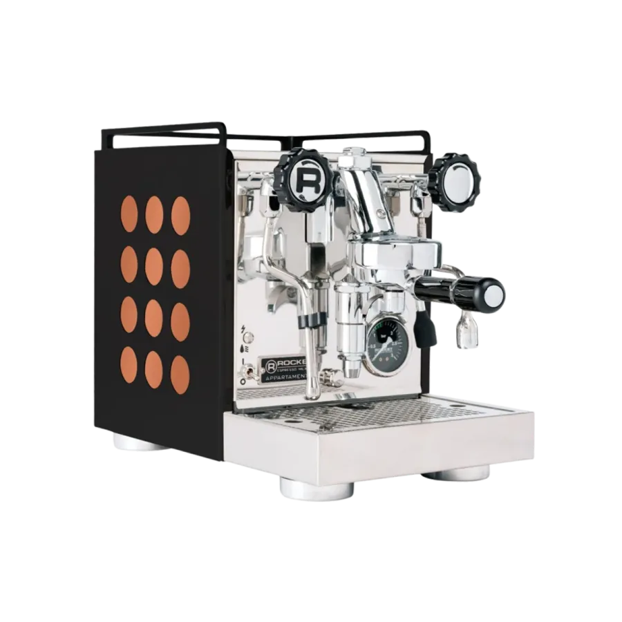 Rocket Appartamento 2.0 Black/Copper Espresso Makinesi