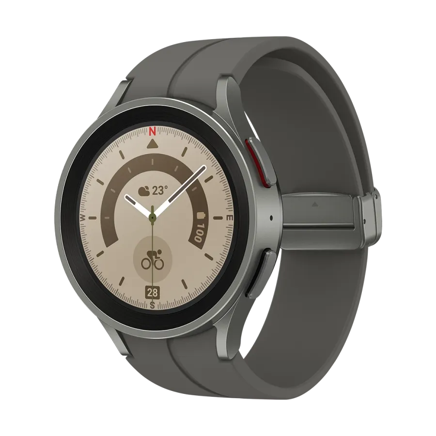 Samsung Galaxy Watch5 Pro Gri Titanyum Akıllı Saat