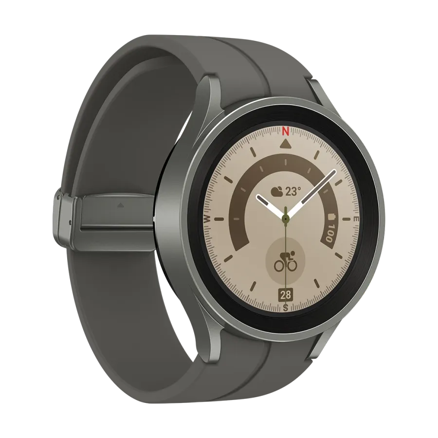 Samsung Galaxy Watch5 Pro Gri Titanyum Akıllı Saat