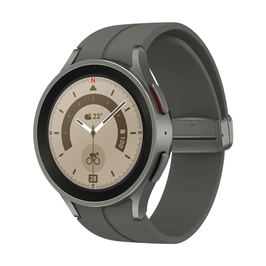 Samsung Galaxy Watch5 Pro Gri Titanyum Akıllı Saat