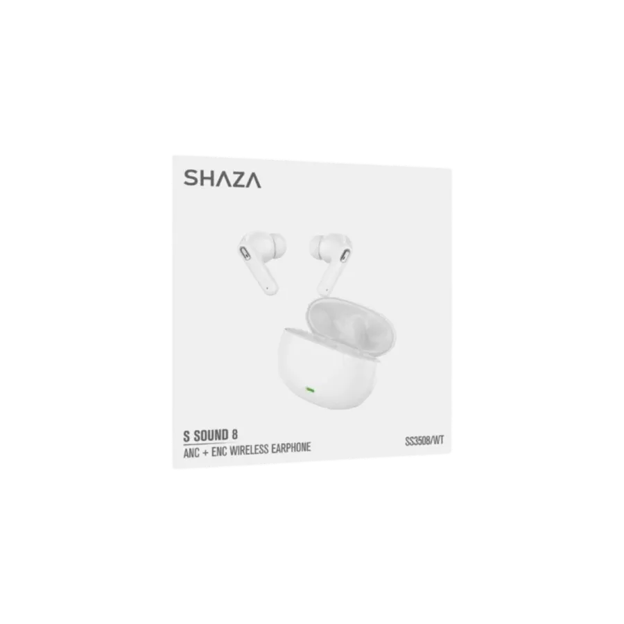 SHAZA S Sound 8 Bluetooth Kulaklık Beyaz Kulaklık